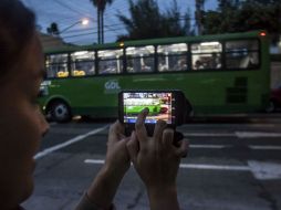 Un camión de la ruta certificada 622 es detectado que va a exceso de velocidad sobre Fidel Velázquez y Montes Celestes. EL INFORMADOR / R. Tamayo