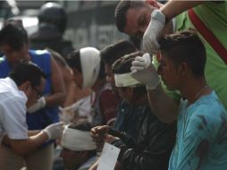 Los enfrentamientos entre estudiantes y la policía ha dejado heridos y detenidos. SUN / ARCHIVO