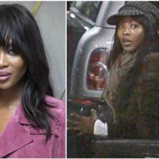 Naomi Campbell es captada en silla de ruedas