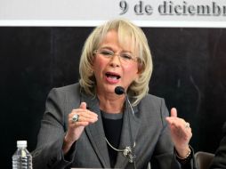 ´Los legisladores elegirán a la sustituta de Olga Sánchez Cordero. SUN / L. Godínez