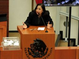 El Senado de la República avaló la tarde de este jueves a Norma Lucía Piña. SUN / ARCHIVO