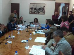 Imagen de la sesión ordinaria de la Comisión de Administración en el Congreso. TWITTER / @LegislativoJal