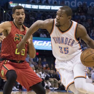 Kevin Durant guía al Thunder al triunfo