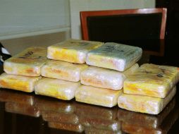 La droga estaba en veinte paquetes ocultos en doce bolsas. EL INFORMADOR / ARCHIVO
