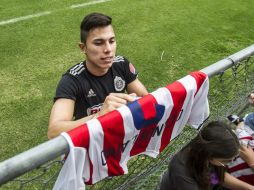 El jugador resaltó el esfuerzo que representa entrenar a doble sesión, pero dijo que el equipo esta consiente que es para mejorar. EL INFORMADOR / ARCHIVO