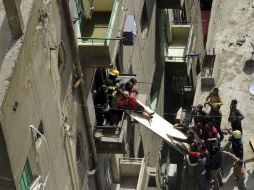 Hubo más explosiones en el área, aunque se desconoce su naturaleza. AP / A. Gamil