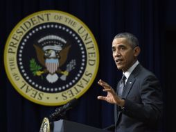 Obama irá al Pentágono para ''examinar'' la marcha de la campaña militar contra el EI y las maneras de acelerarla. AP / ARCHIVO