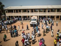 Ante la violencia interreligiosa, por la cual 460 mil personas han tenido que abandonar sus hogares. AFP / M. Longari