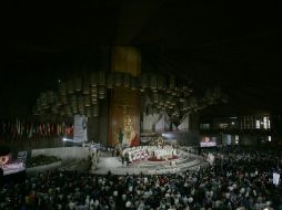 El gobierno capitalino instaló la Base Hércules para el Operativo Basílica 2015, con el fin de garantizar la seguridad del lugar. SUN / ARCHIVO