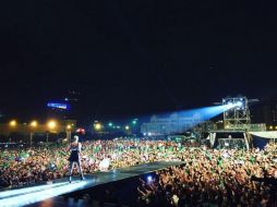 El concierto al que definió como 'la mejor celebración a la vida' reunió a más de 40 mil personas. INSTAGRAM / @isthatjessiej