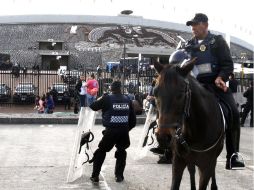 Se han destinado siete mil efectivos para garantizar la seguridad en la gran final entre Pumas y Tigres. NTX / J. Pazos