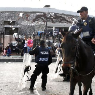 Hay tensión por posible encuentro de porras en CU