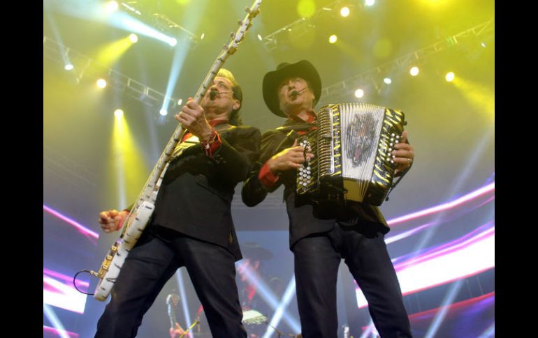 El grupo interpretó sus éxitos más conocidos, como 'Jefe de jefes', entre otros. NTX / A. Sepúlveda