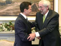 El Mandatario manifestó su disposición para estrechar relaciones entre la UNAM y las instituciones del gobierno federal. TWITTER / @PresidenciaMX