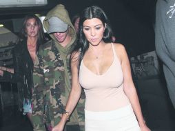 ¿Romance? Justin Bieber y Kourtney Kardashian  han sido vistos juntos en últimas fechas. INSTAGRAM /