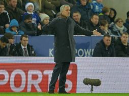 El equipo de José Mourinho tiene apenas 14 puntos en 16 partidos. AFP / P. Ellis