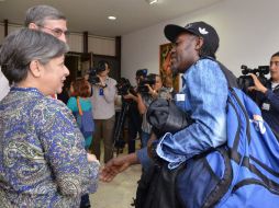 Al acto asisten diez víctimas del conflicto colombiano, escogidas entre las 60 que participaron en las rondas de comparecencias. EFE / ARCHIVO