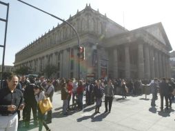 El gobernador informa que los principales edificios y escuelas públicas fueron evacuados. EL INFORMADOR / A. Camacho