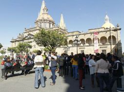 El sismo de este martes, a las 10:09 horas, tuvo una intensidad de 4.4 grados Richter, con una réplica de 3.9 a las 11:49 horas. EL INFORMADOR / E. Barrera