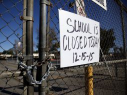 Algunas autoridades expresaron que la decisión de cerras las escuelas fue una medida extrema de precaución. AP / D. Moloshok