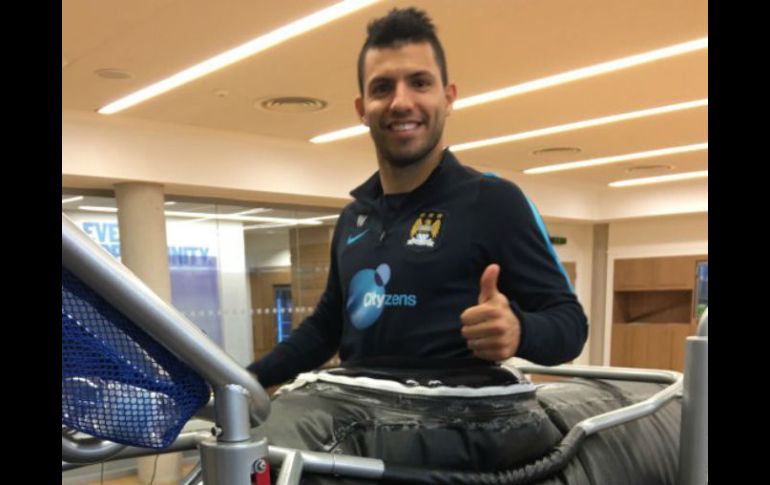 Agüero, de 27 años, se perdió cuatro partidos. TWITTER / @aguerosergiokun