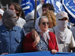 'Volvió el enemigo al poder': Hebe de Bonafini. AP / ARCHIVO