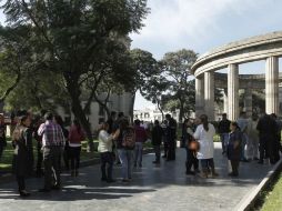 El sismo de 4.4 grados del martes pasado provocó que las personas evacuaran a lugares seguros. EL INFORMADOR / ARCHIVO