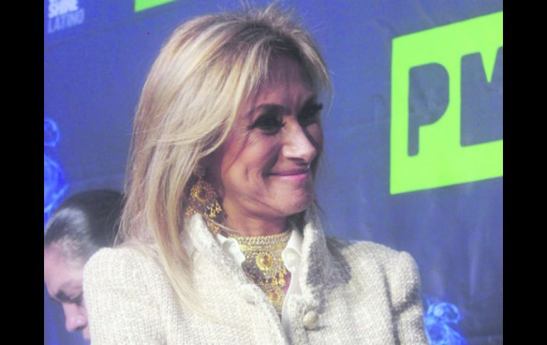 Adela Micha combinó su trabajo en el 'reality' con sus programas de radio y televisión. NTX /