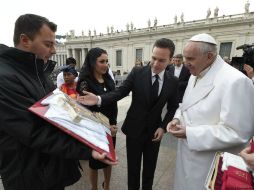 ''Su presencia en el estado será la confirmación de su entrega a las causas más justas'', dice Manuel Velasco en relación al Papa. NTX / ARCHIVO