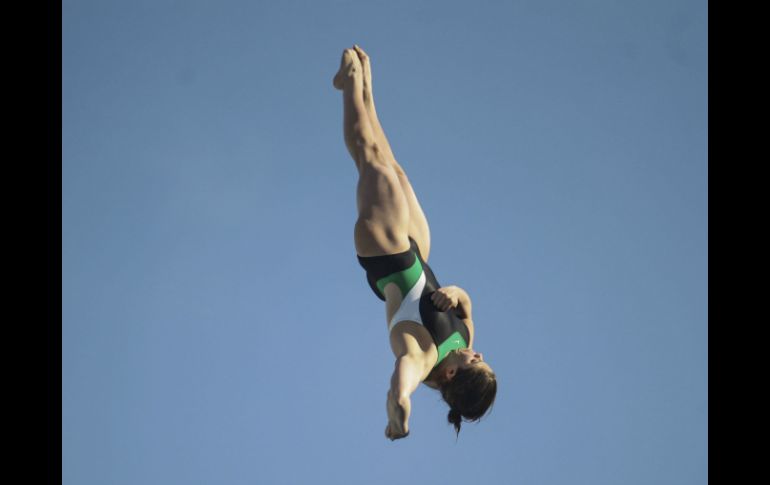 Orozco dijo estar muy contenta por retomar el nivel que tenía. EL INFORMADOR / F. Atilano