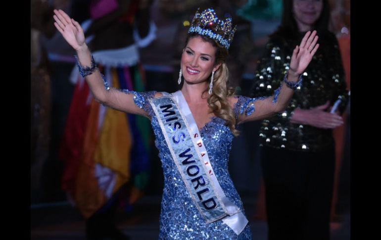 Es la primera vez que España gana el certamen Miss Mundo. AFP / J. Eisele