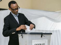 Kagame ha estado en el poder desde 1994 y la reforma constitucional podría darle posibilidades a él de dirigir el país hasta el 2034. AFP / C. Ndegeya