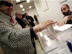 36,5 millones de votantes españoles están eligiendo representantes para la cámara baja del Congreso. NTX / J. Rojas