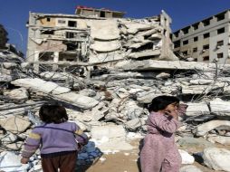 Los bombardeos fueron en la provincia de Idleb, en el noroeste de Siria. EFE / Y. Badawi