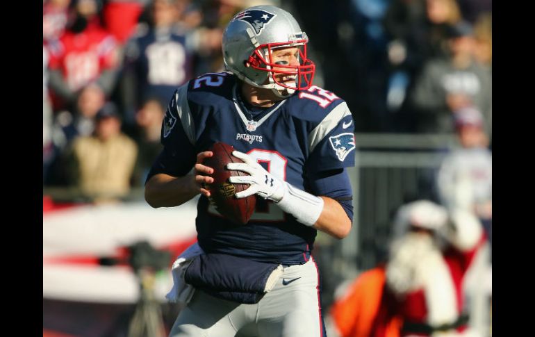 Tom Brady lanzó dos pases de touchdown. AFP / M. Meyer