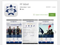 'PF móvil' puede ser descargada de manera gratuita desde las tiendas virtuales de iPhone y Android. ESPECIAL / play.google.com