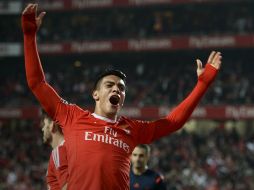 Jiménez, quien ingresó al campo en el minuto 69, expresó que está feliz de haber ayudado a su equipo a conseguir los tres puntos. AFP / P. De Melo Moreira