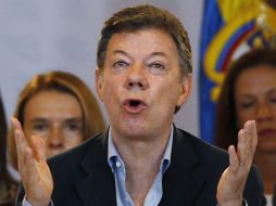 Juan Manuel Santos ha dicho en varias ocasiones que el acuerdo de paz se firmaría en marzo. AP / ARCHIVO