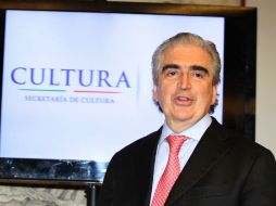 El secretario de Cultura se dijo honrado y orgulloso por el nombramiento del Presidente. NTX / G. Durán