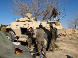 Hay 450 efectivos británicos en Afganistán como parte del programa de entrenamiento de fuerzas locales que la OTAN. AFP / N. Mohammad