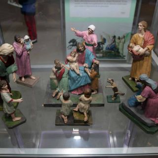 Pasajes bíblicos en la exposición 'Nacimiento, miradas en el tiempo'