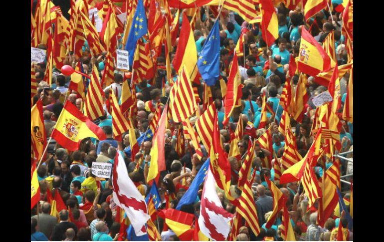 Delegados constataron que se seguían mostrando banderas independentistas en otros juegos. EFE / ARCHIVO