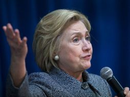 La candidata dice que ''no es la primera vez que ha demostrado una afición por comentarios sexistas''. AFP / ARCHIVO