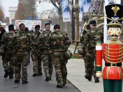 El dispositivo policial contará con más de mil 700 agentes. AFP / D. Faget