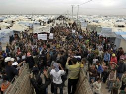 Yarmouk fue construido para los palestinos que huían de la guerra árabe-israelí en 1948, antes de la guerra había 18 mil refugiados. AFP / ARCHIVO