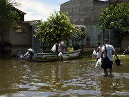 Salto, Paysandú y Rivera son los demás departamentos afectados por las crecidas de ríos y arroyos. AFP / N. Duarte