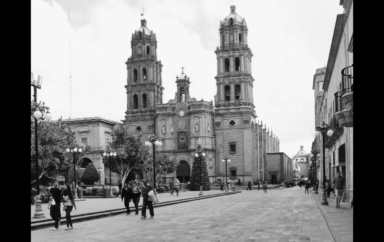 La Catedral de San Luis Potosí. Belleza colonial en pleno centro de la ciudad. EL INFORMADOR / V. García Remus