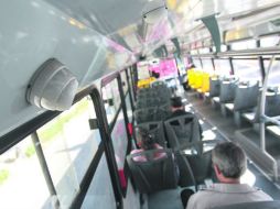 Tecnología. Las cámaras también son útiles para identificar los malos tratos de los choferes hacia el usuario. EL INFORMADOR / F. Atilano