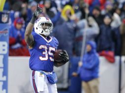 Con 93 yardas por tierra, Gillislee encabezó un ataque terrestre de Buffalo que se combinó para 236 yardas. AFP / B. Carlsen