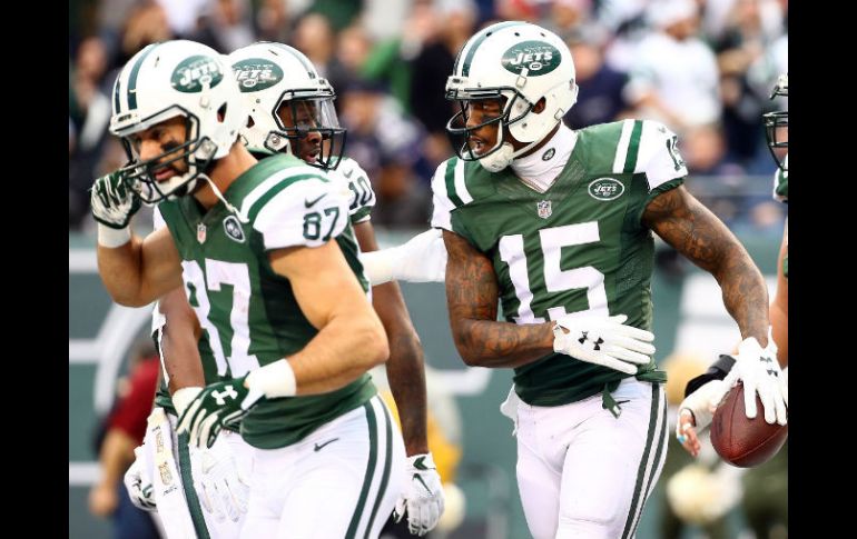 Un triunfo la siguiente semana en Buffalo dará a los Jets un boleto a la postemporada como equipo comodín. AFP / A. Bello